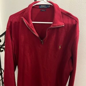 Ralph Lauren Red Quarter Zip